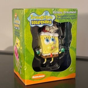 American Greetings SpongeBob SquarePants Holiday Ornament - Yellow and Red